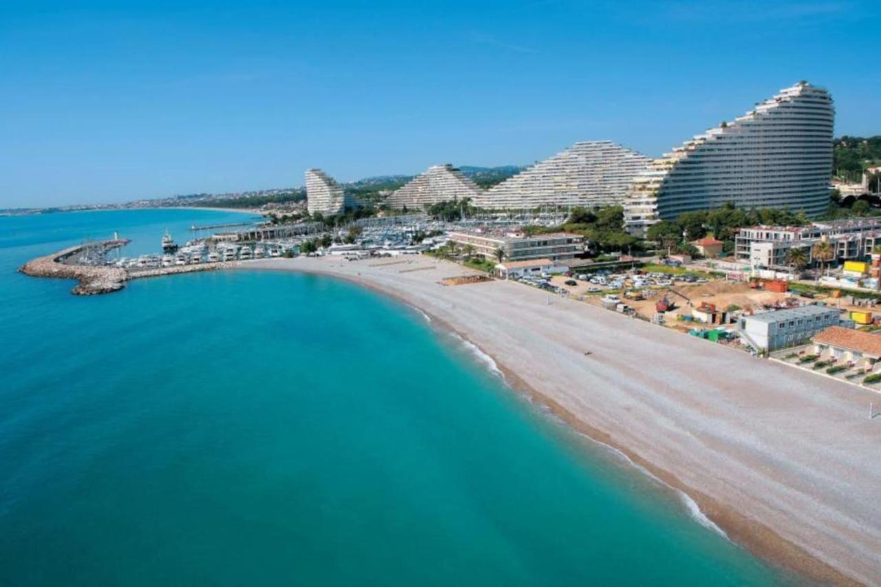 Charmant Studio Proche De Nice A 300M Des Plages Apartment Вилньов Любе Екстериор снимка