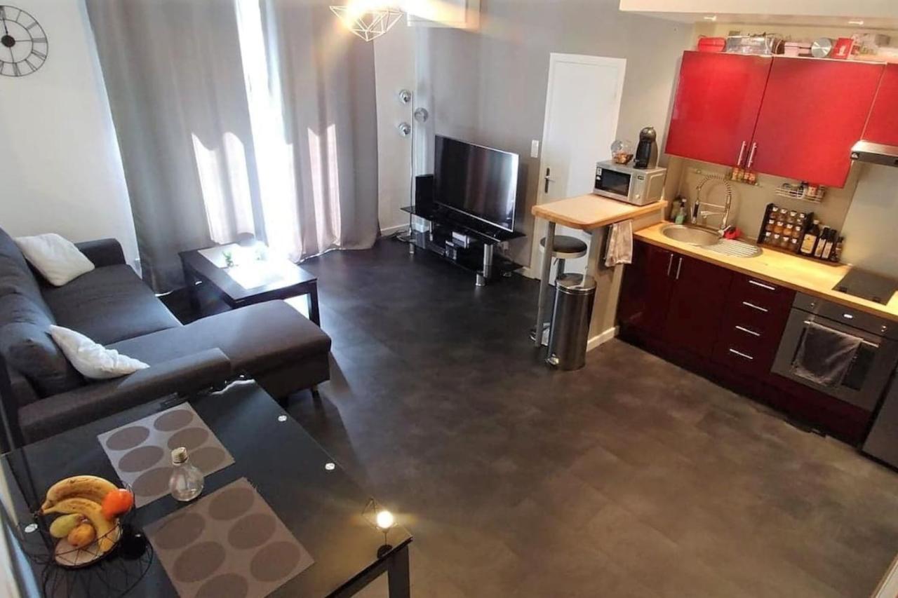 Charmant Studio Proche De Nice A 300M Des Plages Apartment Вилньов Любе Екстериор снимка
